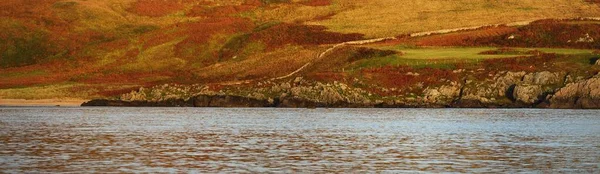 Rocky Lake Shire Valleys Hills Port Ellen Isle Islay Inner — Stock Photo, Image