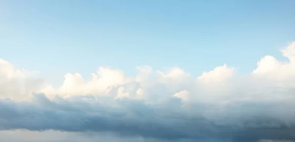 Nubes Ornamentales Cielo Dramático Paisaje Nublado Tormenta Épica Luz Solar — Foto de Stock