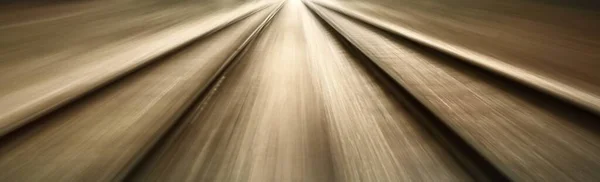Old Railroad Abstract Art Motion Blur Defocus Effect Emptiness Loneliness — Stock Fotó