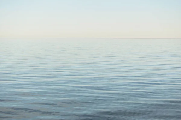 Baltic Sea Shore Sunny Day Clear Sky Idyllic Seascape Nature — Fotografia de Stock