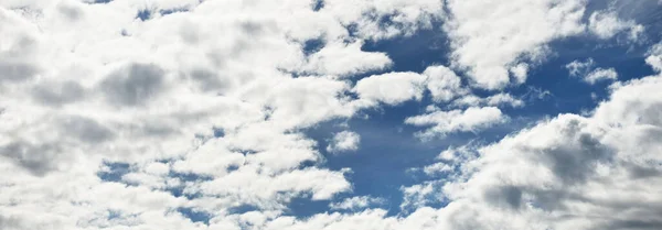 Ornamental Clouds Dramatic Sky Epic Storm Cloudscape Soft Sunlight Panoramic — Stock Photo, Image