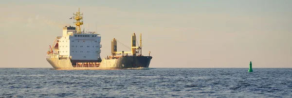 Nave Carico Generale Metri Lunghezza Che Naviga Nel Mar Baltico — Foto Stock