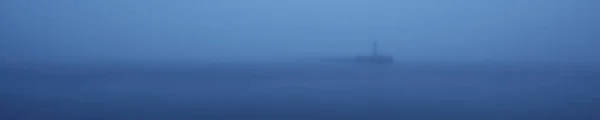 Vue Panoramique Sur Mer Baltique Entrée Port Phare Brise Lames — Photo