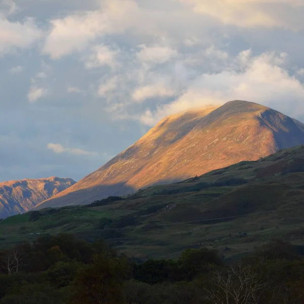 Una Vista Los Valles Bosques Montañas Del Lago Lomond Parque —  Fotos de Stock