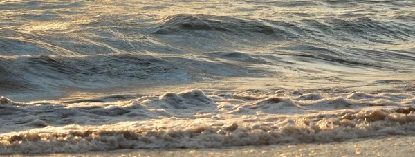 Ακτή Της Βαλτικής Μετά Την Καταιγίδα Ηλιοβασίλεμα Απαλό Φως Υγρασία — Φωτογραφία Αρχείου