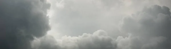 Paysage Nuageux Orageux Épique Coucher Soleil Ornemental Blanc Cumulus Nuages — Photo