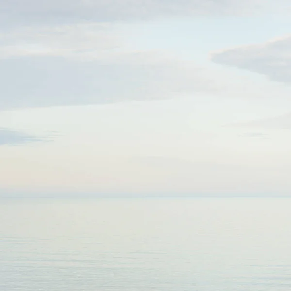 Mer Baltique Par Une Journée Ensoleillée Ciel Dégagé Paysage Marin — Photo