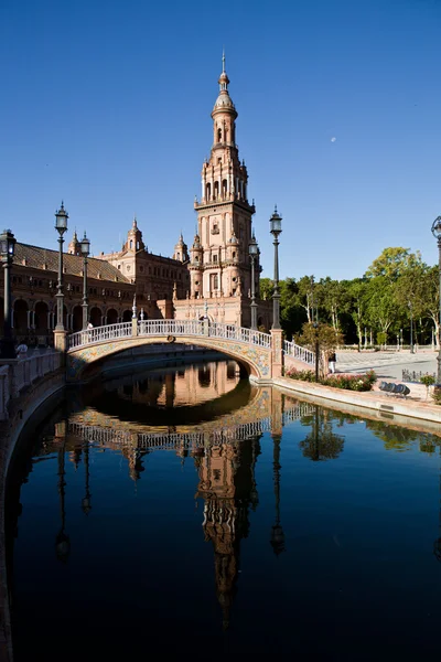 Piazza di Spagna. Sevilla. Spain — Stock Photo, Image