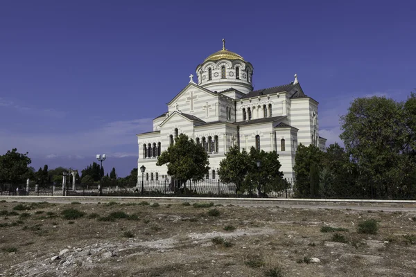 Vladimir Cathedral in Chersonese Taurian. Crimea. Ukraine — Stock Photo, Image