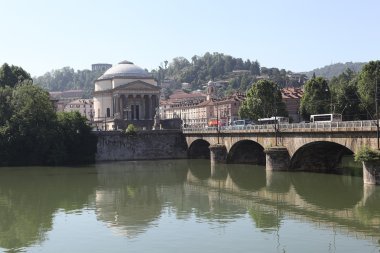 Turin.Most Vittorio Emanuele? Po.