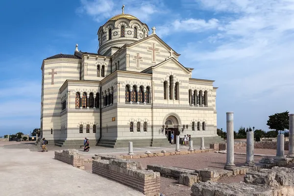 Church of St. Vladimir. Hersonissos. Crimea — Stock Photo, Image