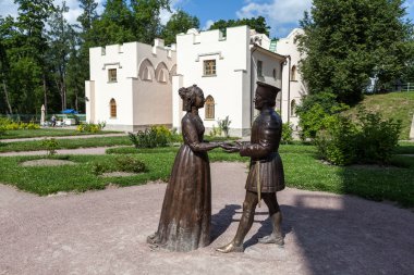 Tsarskoye Selo. Russia. Sculptures 