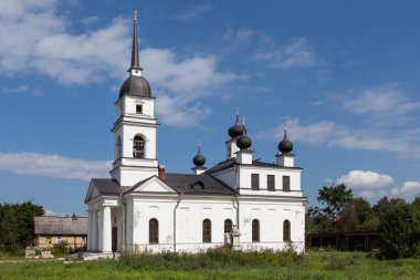 kobona. Leningrad region. Rusya. Aziz Nikolaos Kilisesi.