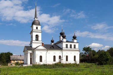 kobona. Leningrad region. Rusya. Aziz Nikolaos Kilisesi.