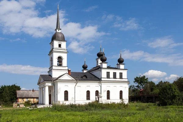 Kobona. Leningrad region. Russia. Church of St. Nicholas. — Stock Photo, Image