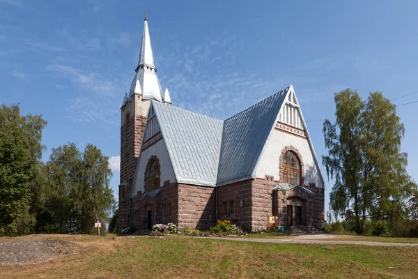 Λουθηρανική εκκλησία melnikovo. περιφέρεια Λένινγκραντ. — Φωτογραφία Αρχείου