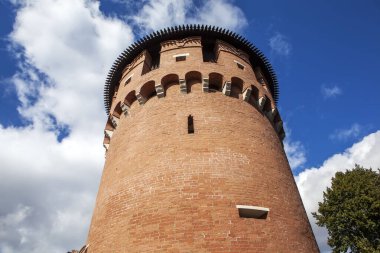 Bogoroditsk şehrinin çevresi ve cazibesi. Bogoroditsk Sarayı ve park topluluğu. Bogoroditsk. Tula bölgesi. - Rusya. 3 Eylül 2021