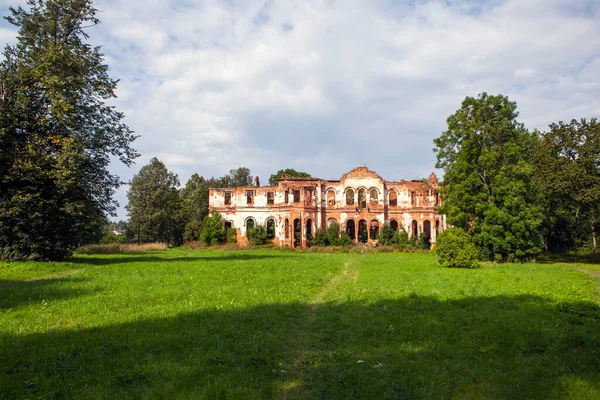 Ruins Potemkin Palace Manor Gostilitsa Village Gostilitsy Lomonosov District Leningrad — Stock Photo, Image