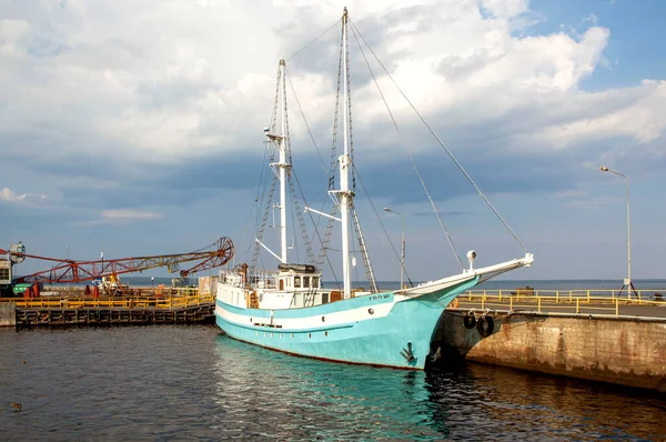 Schooner Happy Accident Type Reception Transport Vessel Pts 150 Project — Stock Photo, Image