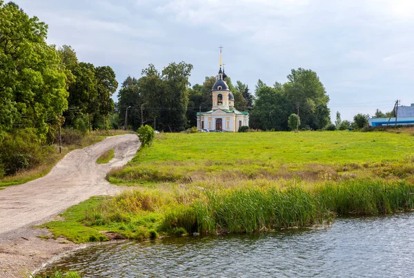 Church Holy Life Giving Trinity View Northeast Side Village Gostilitsy — Stock Photo, Image