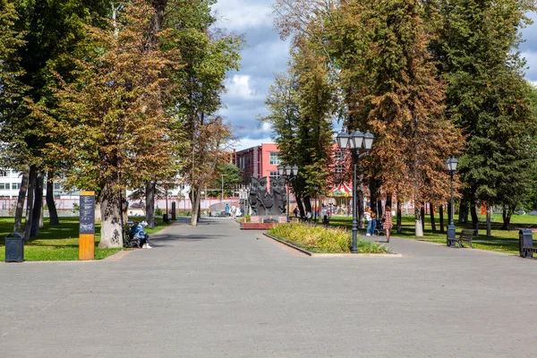 Okolí Atrakce Města Bogoroditsk Bogoroditský Palác Park Bogoroditsk Oblast Tuly — Stock fotografie