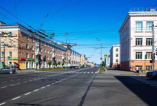 Paisaje Urbano Petrozavodsk República Karelia Rusia Julio 2021 —  Fotos de Stock