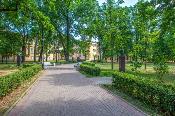 Adını Den Alan Ilk Tıp Fakültesinin Bölgesi Pavlov Aziz Petersburg — Stok fotoğraf