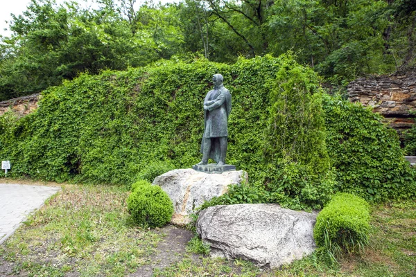 Monument Lermontov Zheleznovodsk Stavropol Region Russia May 2021 — стоковое фото