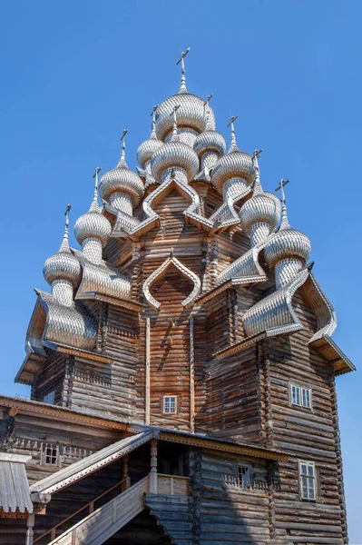 Church Transfiguration Lord Kizhi Island Republic Karelia Russia July 2021 Stock Photo
