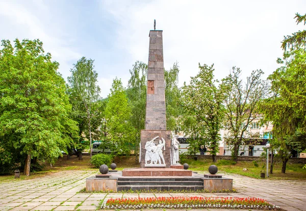Pomnik Bojowników Władzę Sowiecką Północnym Kaukazie Zheleznovodsk Region Stawropola Rosja — Zdjęcie stockowe