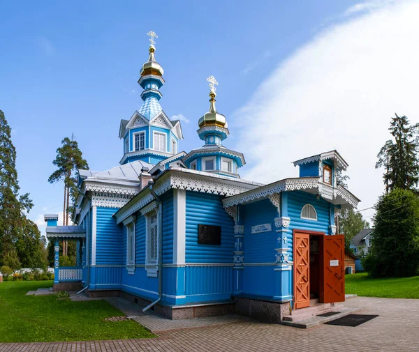 Iglesia Pedro Pablo Asentamiento Siversky Región Gatchina Región Leningrado Rusia —  Fotos de Stock