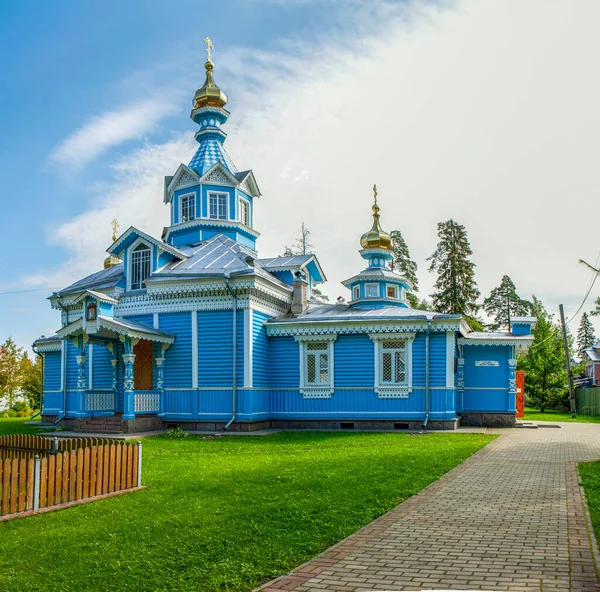 Kirche Petrus Und Paulus Siedlung Siwerski Region Gatchina Gebiet Leningrad — Stockfoto