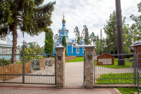 Entrance Church Peter Paul Settlement Siversky Gatchina Region Leningrad Region — Stock Photo, Image