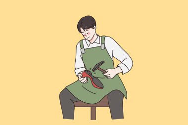 Ayakkabı tamiri kavramında çalışmak