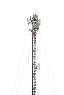 farklı anten izole ile telekomünikasyon Kulesi