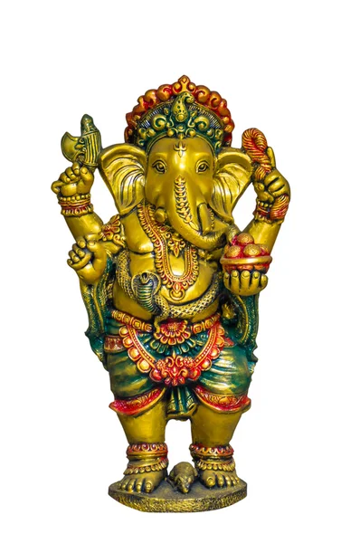 골든 힌두교 신 ganesh — 스톡 사진