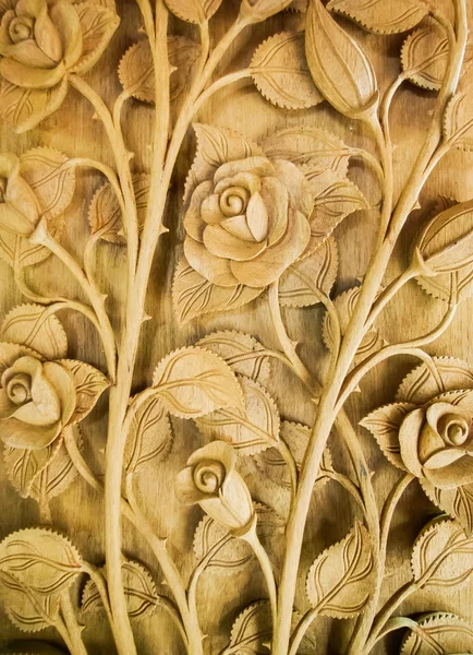 Tayland Ahşap oyma güller.
