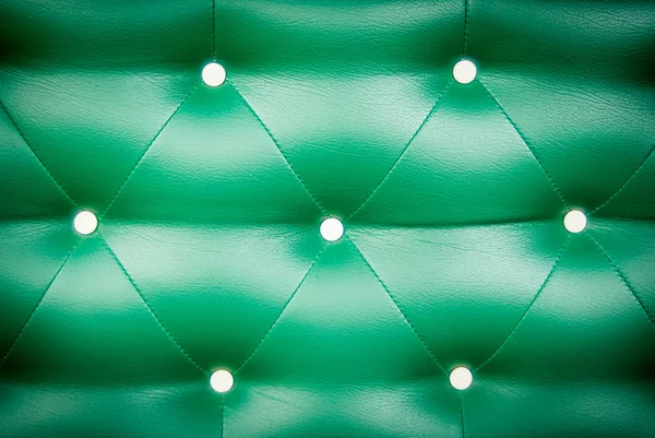 Green sofa background — Stock Photo, Image