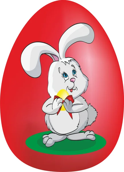 Osterhase — Stockvektor