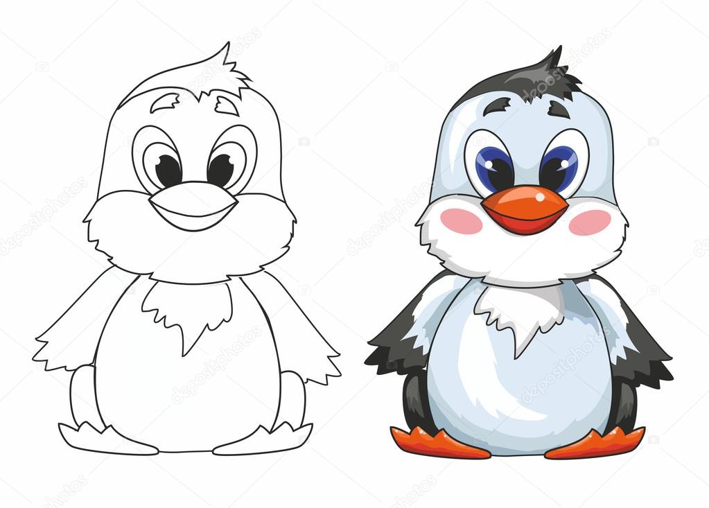 Penguen Resmi Boyama