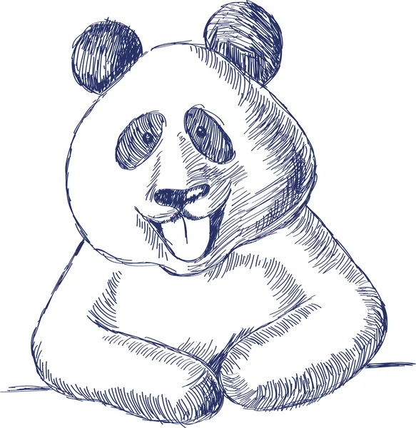 Panda — Stock Vector