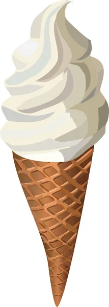 Ice cream — Stock Vector