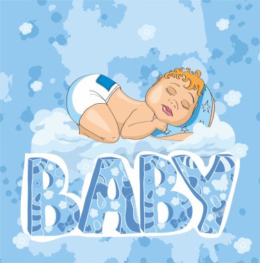 Yeni doğmuş bir bebek uyku