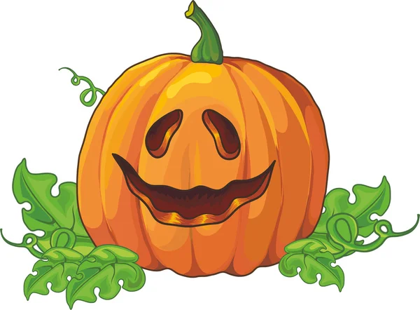 Calabaza para Halloween — Vector de stock