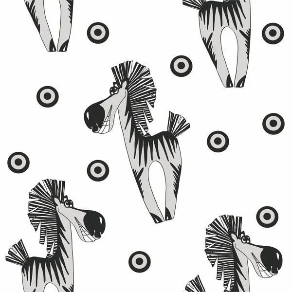 Zebra pattern — Stock Vector