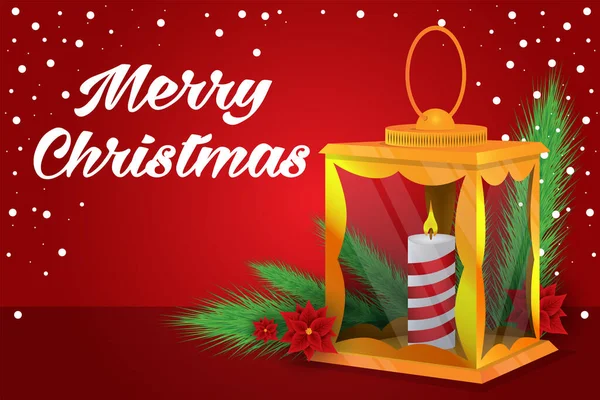Mumlu Noel feneri ve Noel ağacı