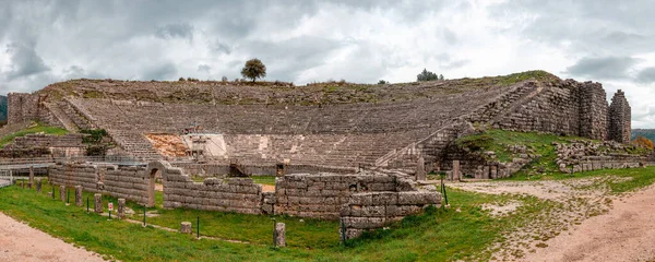 Panorama Des Theaters Von Dodona Epirus Eines Der Größten Antiken — Stockfoto