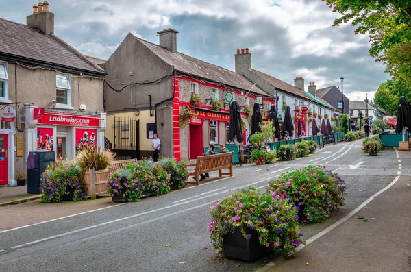 Malahide Irlanda Settembre 2022 Veduta New Street Nel Centro Del — Foto Stock