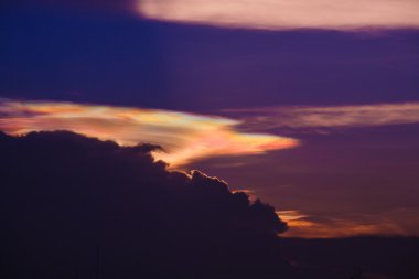 yanardöner pileus bulut