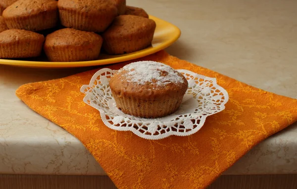 Torta su un piatto — Foto Stock